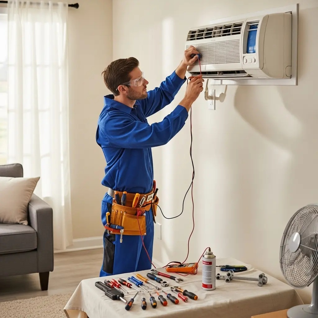 Aliağa ECA ECA klima gaz dolumu ve bakım – Enerji verimliliği artırıldı. - Teknik servis örneği